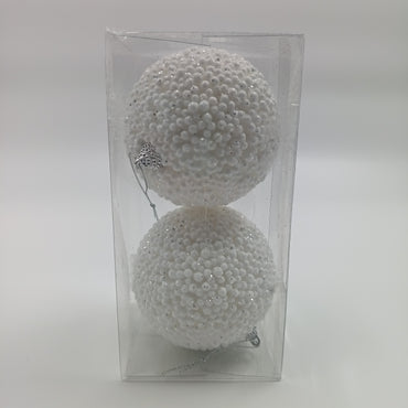 NAV. PELOTAS SET2 10CM BLANCO T/ESPUMA