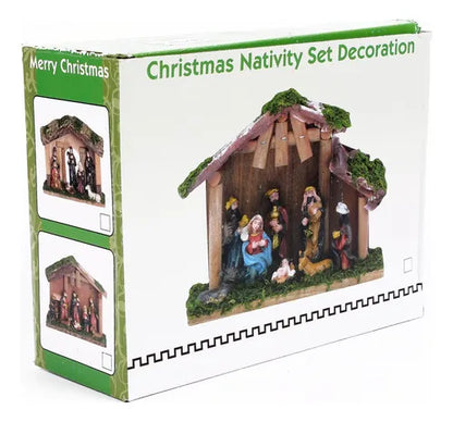 Nativity scene 20x7x15 assorted