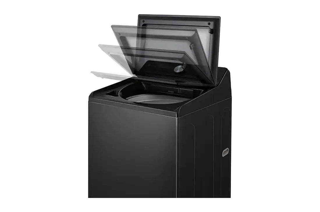 Lavadora LG WT23OBTX6 AI DD™ 23kg Carga Superior TurboWash™ Color Negro Ónix