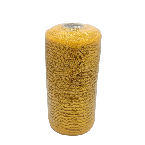 NAV. MALLA 15CMX10YARDAS DORADO/PLATEADO