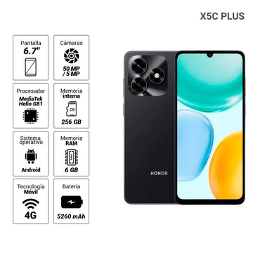 CELULAR HONOR X5C PLUS 256GB NG