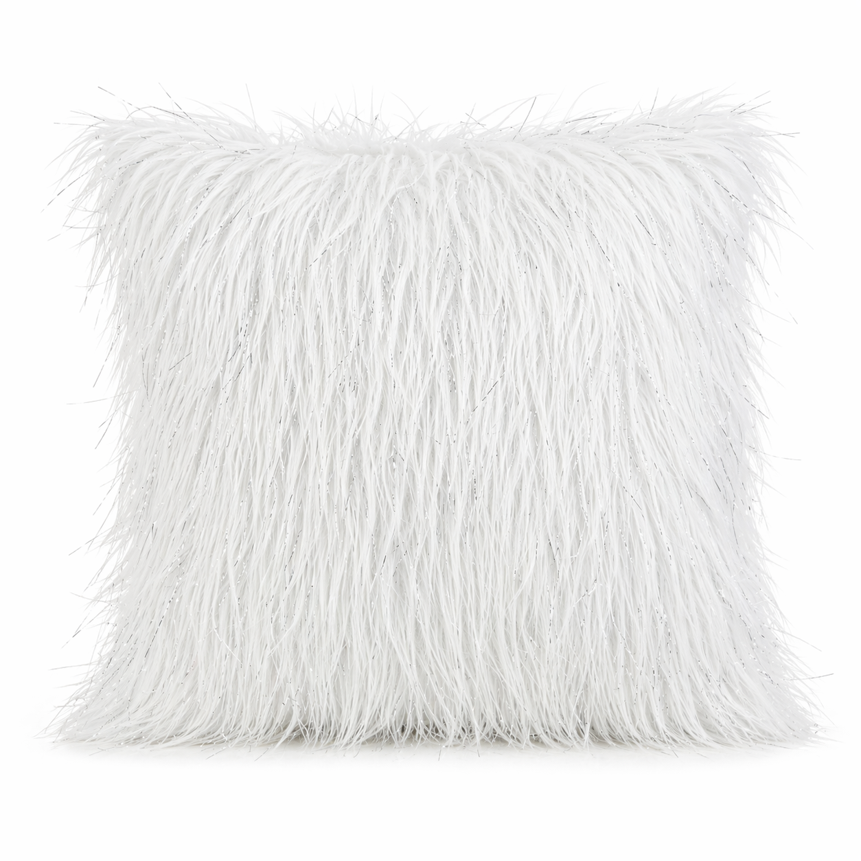 Cojín de Peluche color Blanco