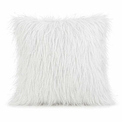 Cojín de Peluche color Blanco