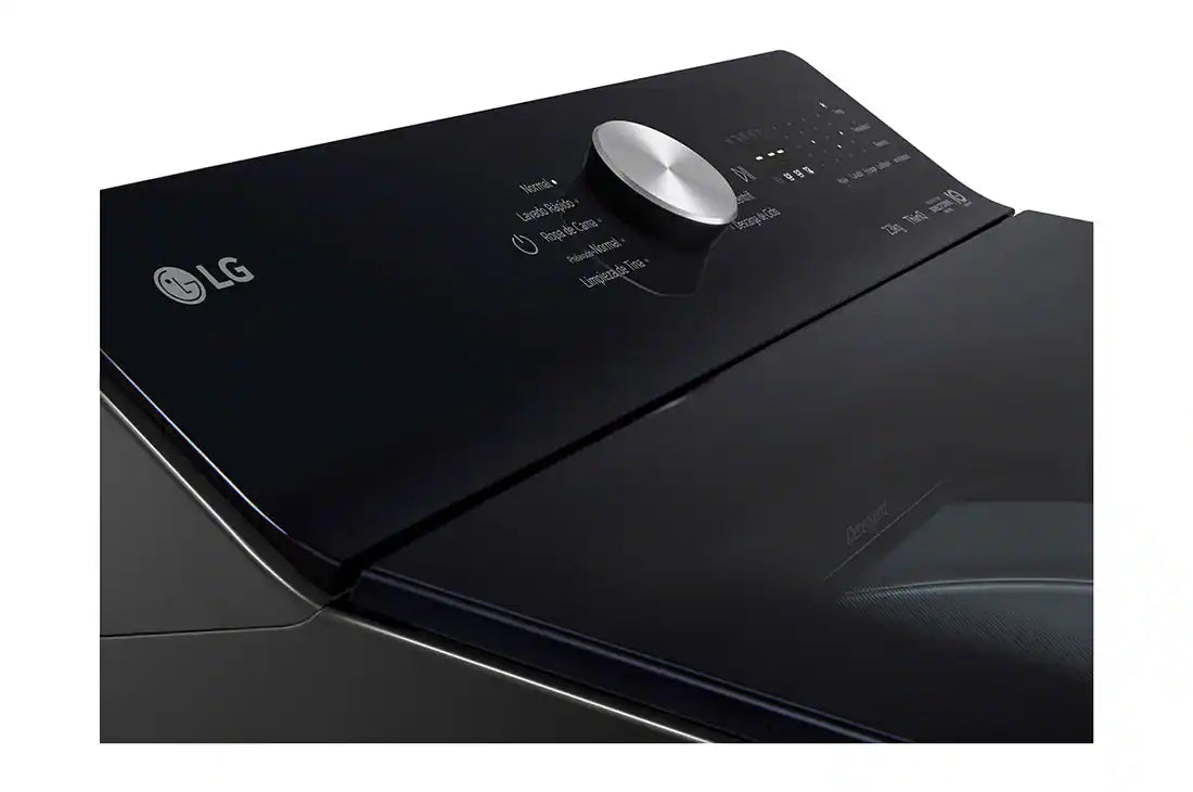 Lavadora LG WT23OBTX6 AI DD™ 23kg Carga Superior TurboWash™ Color Negro Ónix