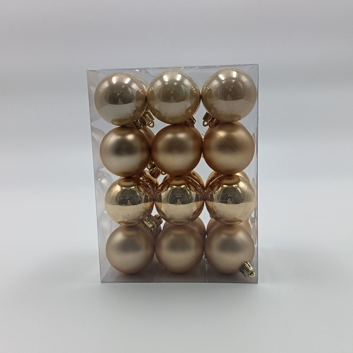 NAV. SET 24 BALLS 5 CM GOLD COLOR