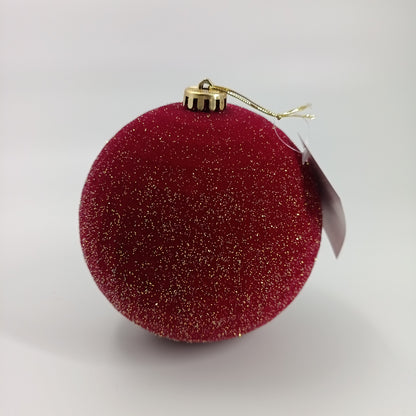 NAV PELOTA FELPA ROJO 15CM E1