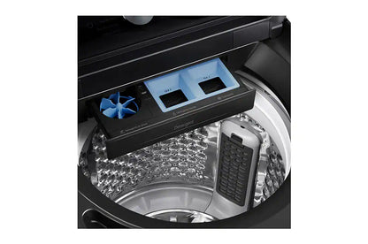 Lavadora LG WT23OBTX6 AI DD™ 23kg Carga Superior TurboWash™ Color Negro Ónix