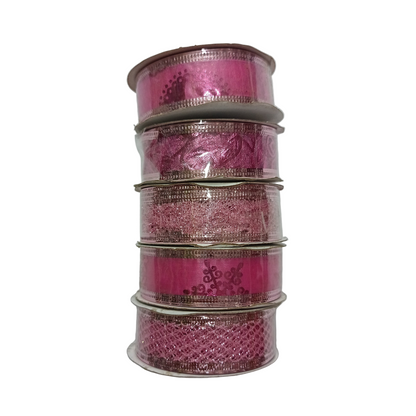 NAV. CINTA 2.5CM X 2.7M COLOR ROSADO