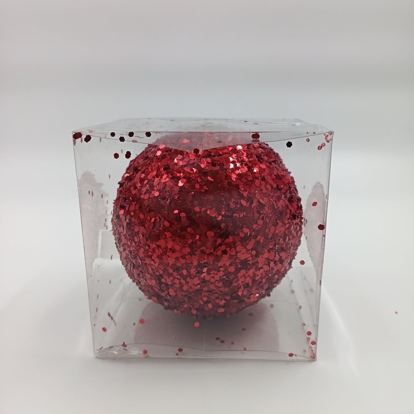 NAV PELOTA ROJO BRILLO 15CM