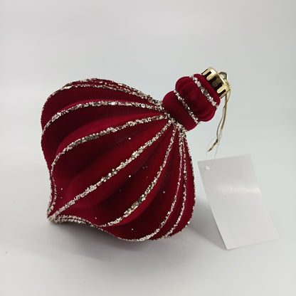 NAV PELOTA FELPA ROJO 15CM E4