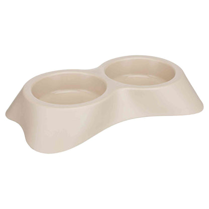 PLATO DOBLE AZUL P/MASCOTA