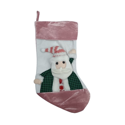 NAV. SANTA BOOT PINK RELIEF 45CM