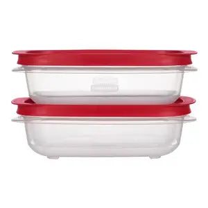 Recipiente plástico rectangular rubbermaid 2pz