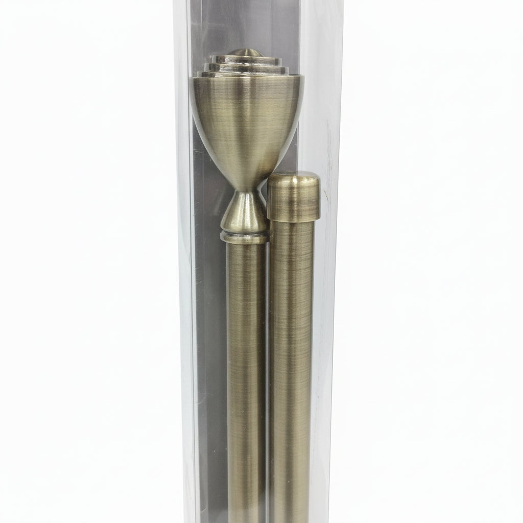 Cortinero doble anti-brass 48"-84