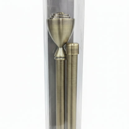 Cortinero doble anti-brass 48"-84