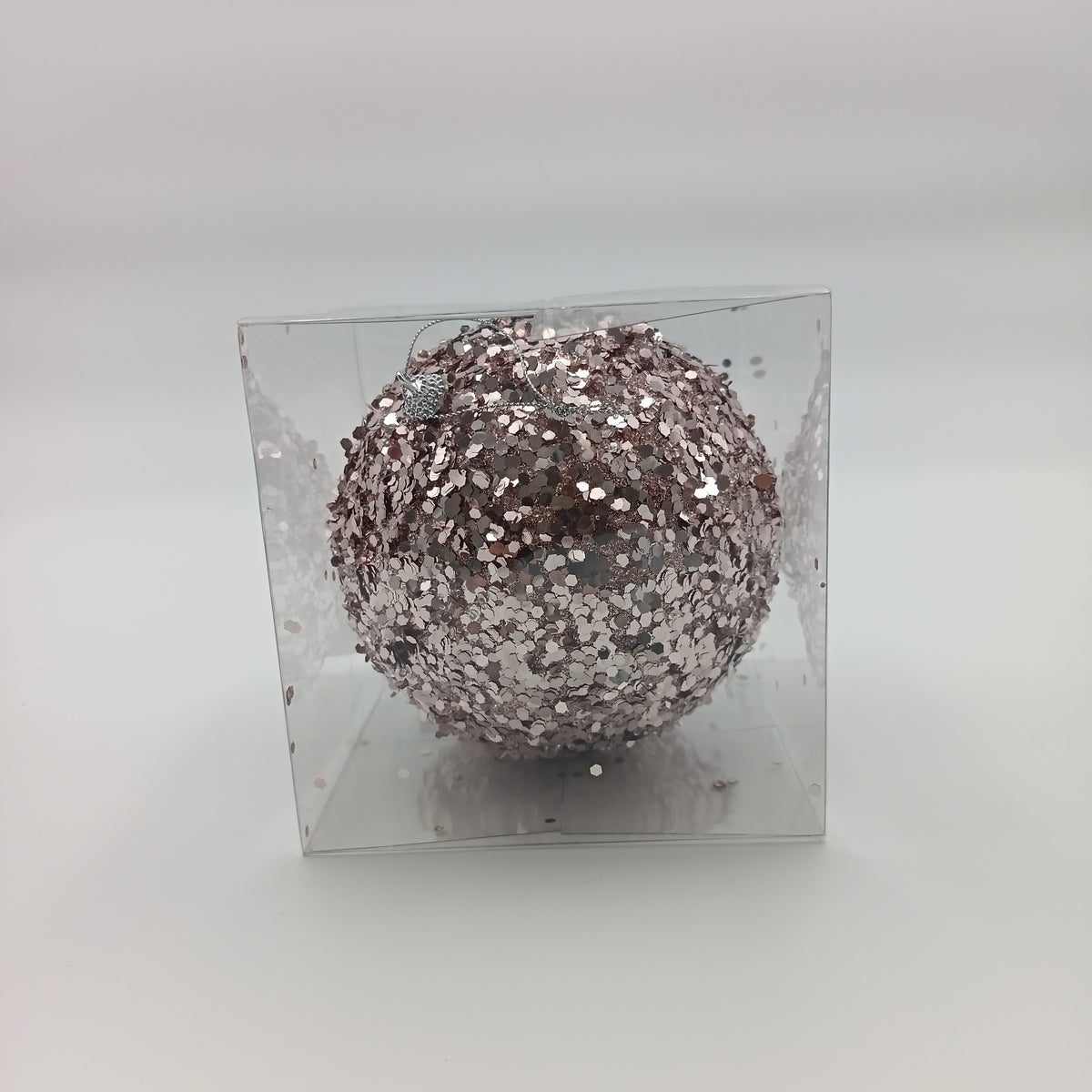 PELOTA MORADA BRILLO 15CM