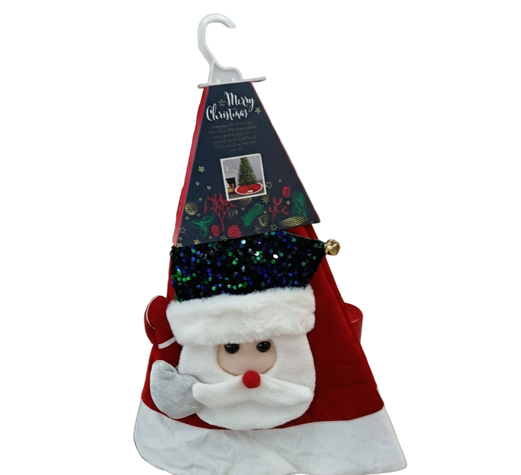 NAV. SANTA RED TREE SKIRT 1.2M