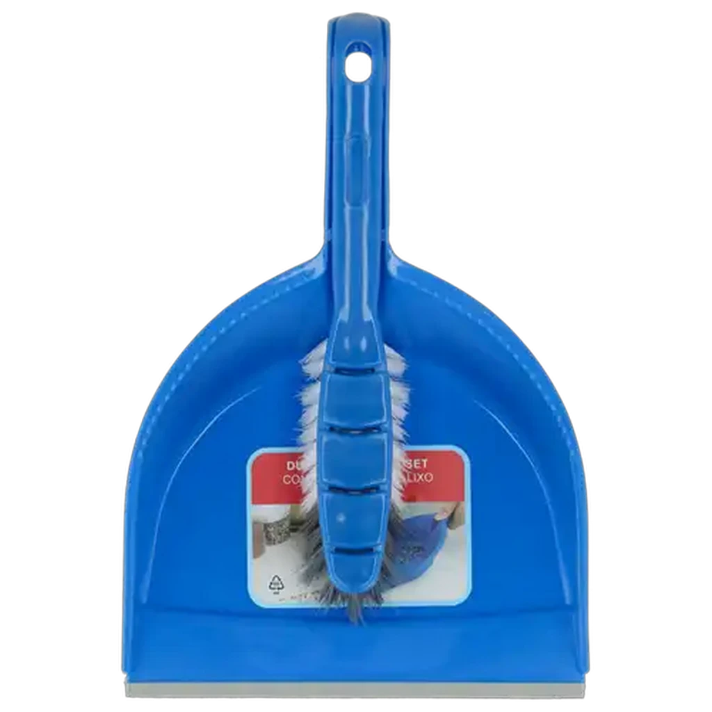 SET RECOGEDOR DBASURA 2 PZS AZUL