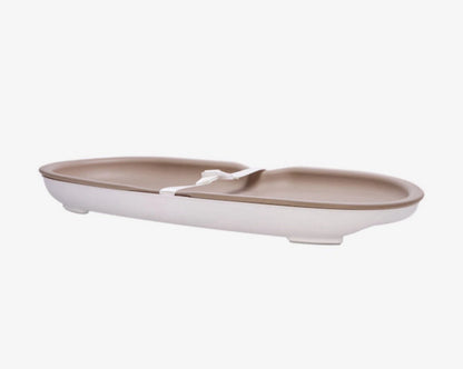 Ubbi Cambiador de Espuma Premium - Diseño Ergonómico (Taupe)