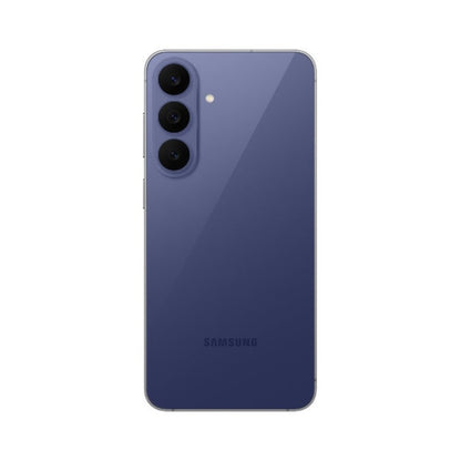 Celular Samsung modelo S22 color violeta vista trasera