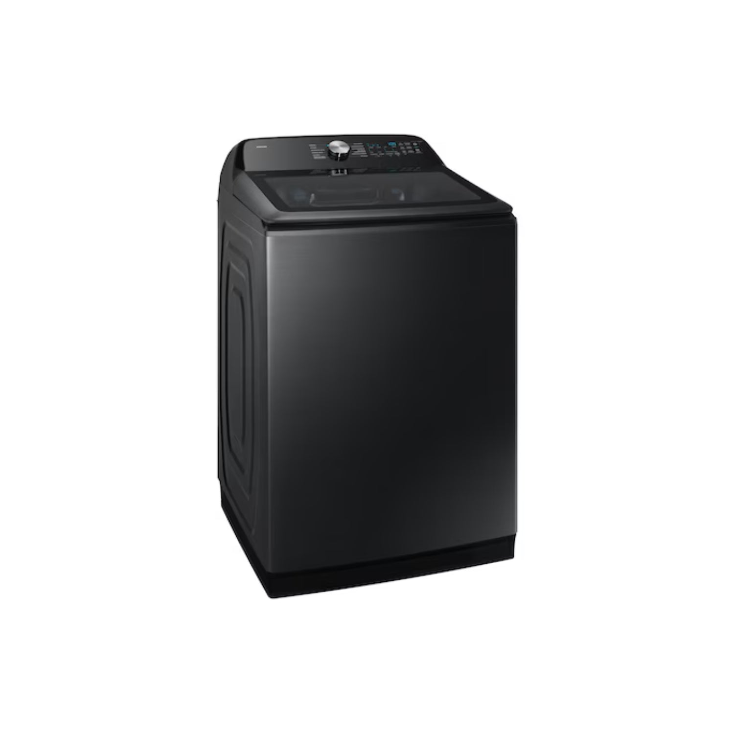 Lavadora digital inverter 26kg de Samsung en color negro con diseño moderno y panel de control intuitivo