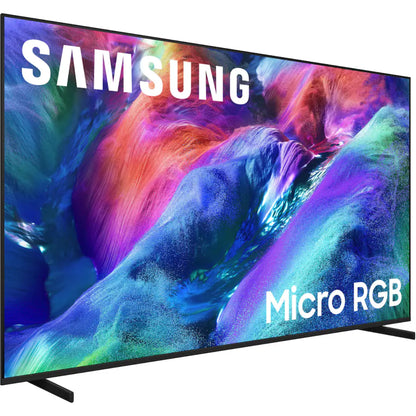 smart tv Samsung Micro RGB, vista frontal, colores vibrantes