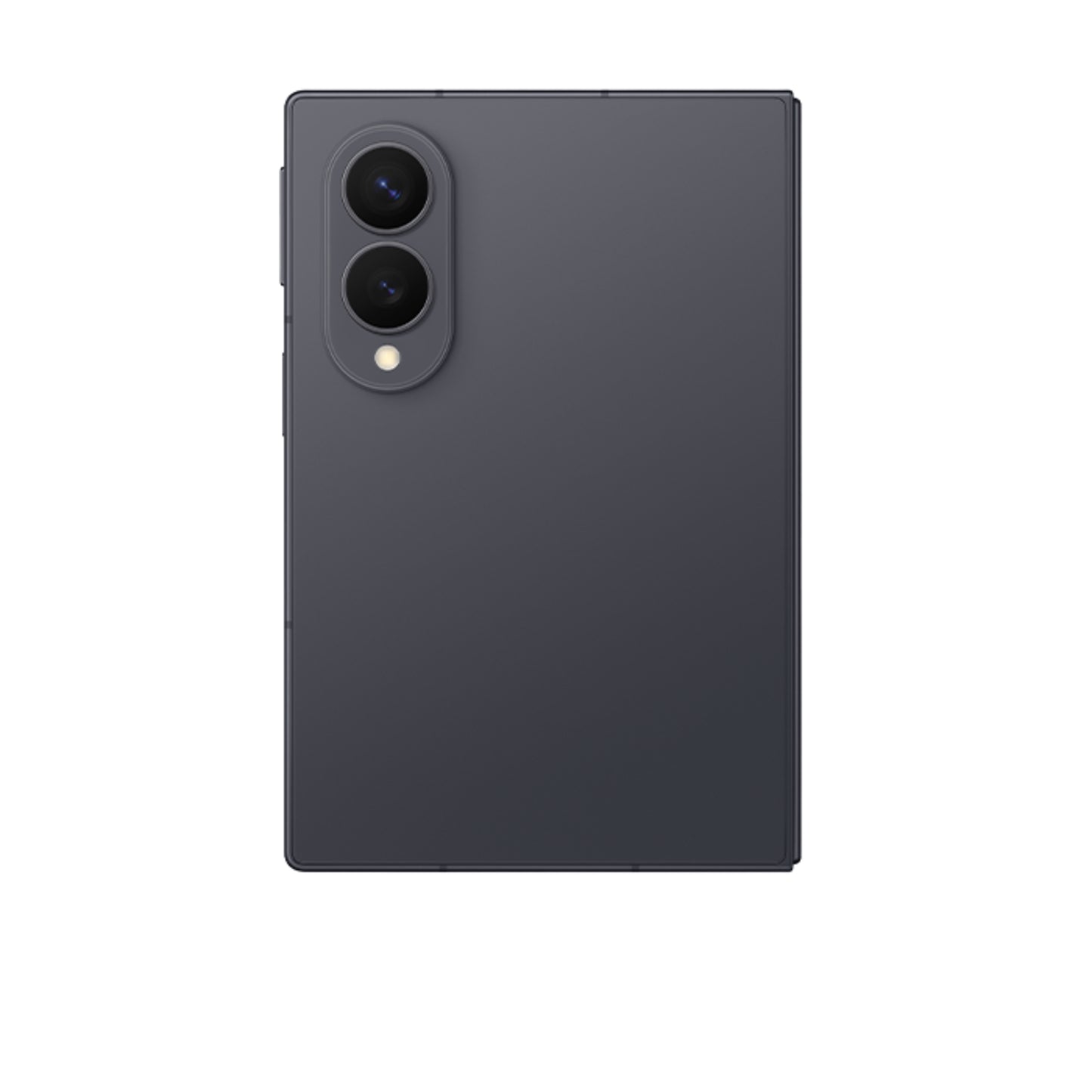 Teléfono Samsung negro trasero, vista detallada de las cámaras