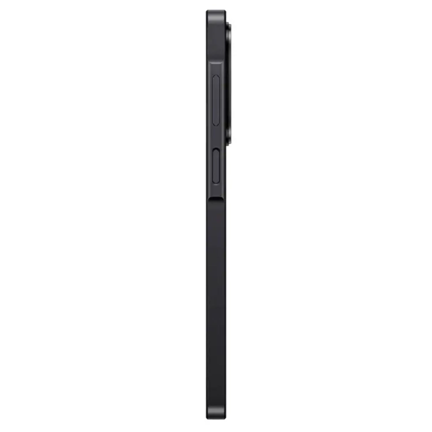 Galaxy negro Samsung, vista lateral, elegante y moderno