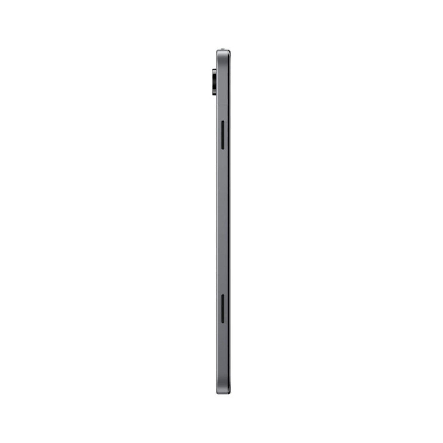Tablet Samsung negra vista de lado, elegante diseño moderno