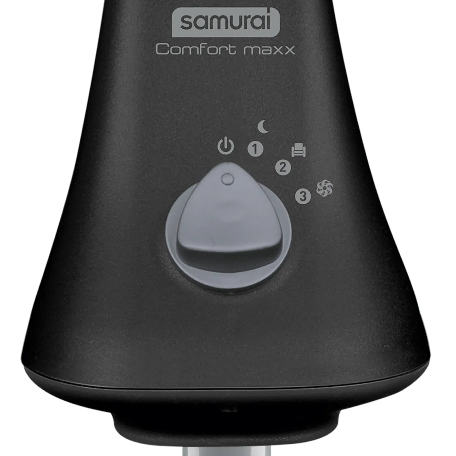 Control de ajuste de velocidad en ventilador pedestal 18 pulgadas marca SAMURAI modelo Comfort Maxx