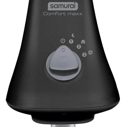 Control de ajuste de velocidad en ventilador pedestal 18 pulgadas marca SAMURAI modelo Comfort Maxx