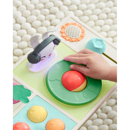 set de dj colorido con luces, juguete educativo para niños pequeños
