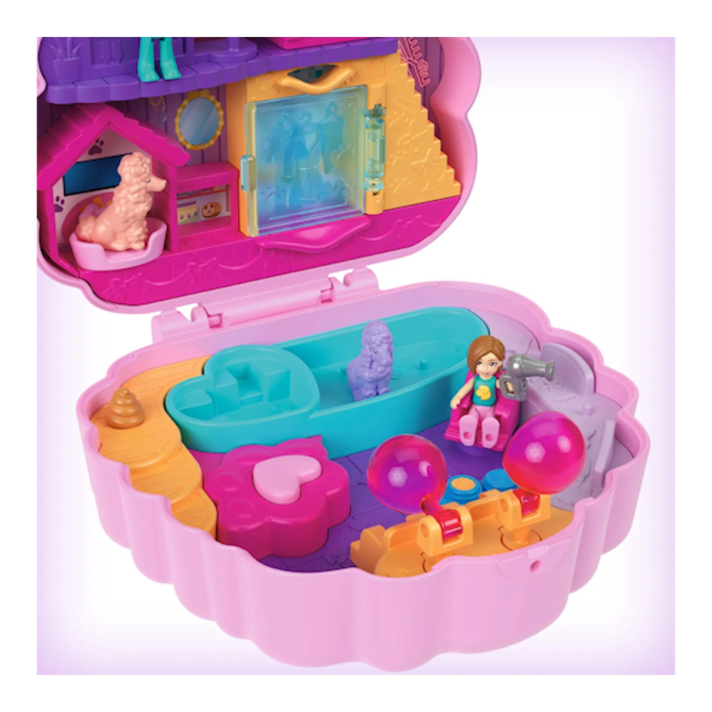 set juego de mesa Rosa interior, personajes y accesorios para diversión temática
