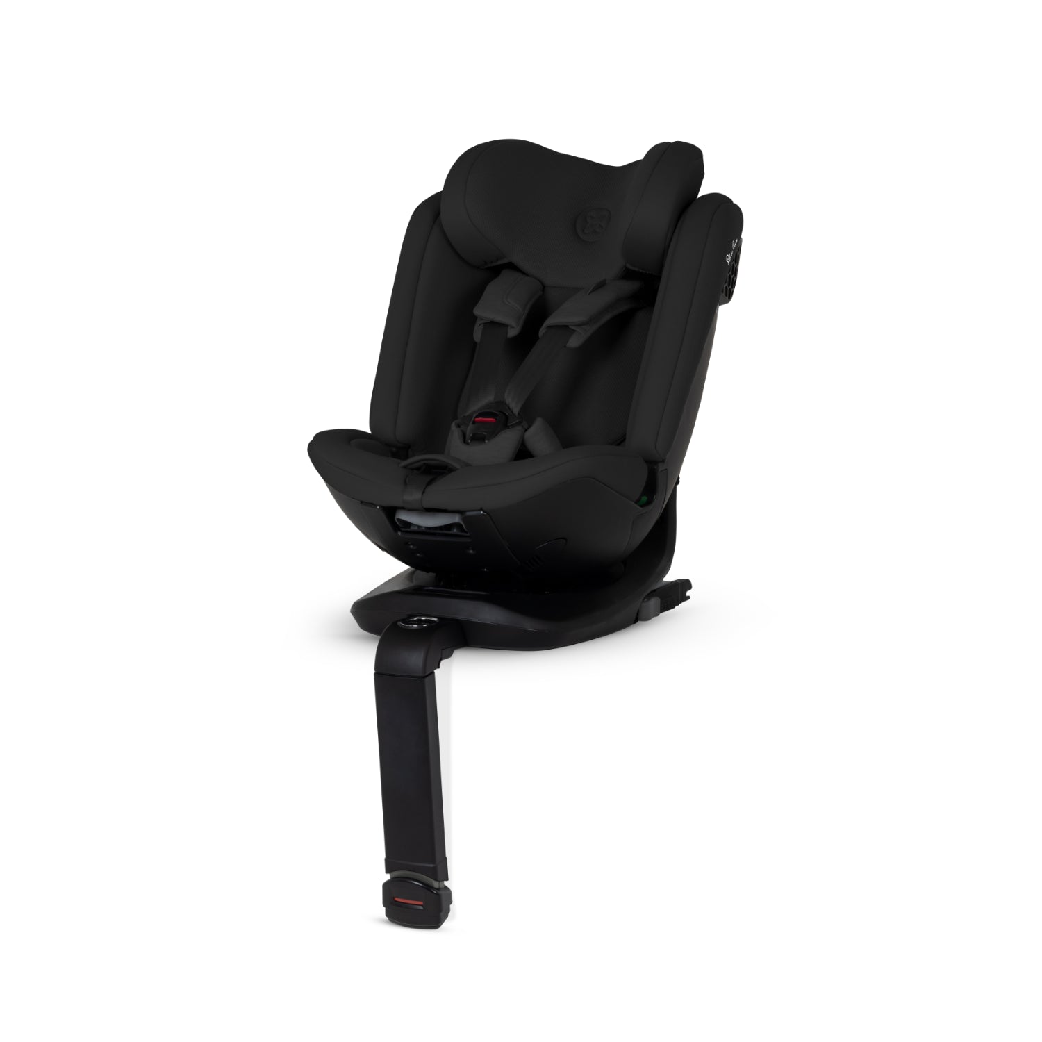Silla de carro negra lateral, instalación segura para niños