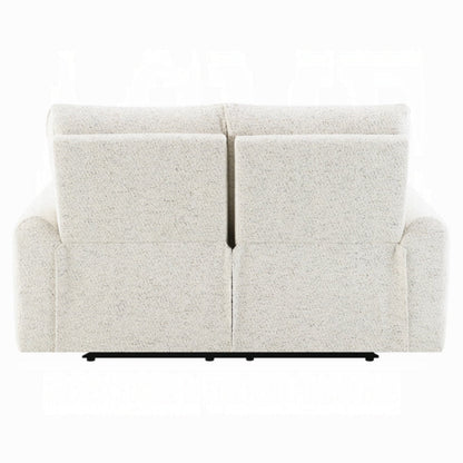 Sillón beige visto desde atrás, sofá moderno para sala de estar
