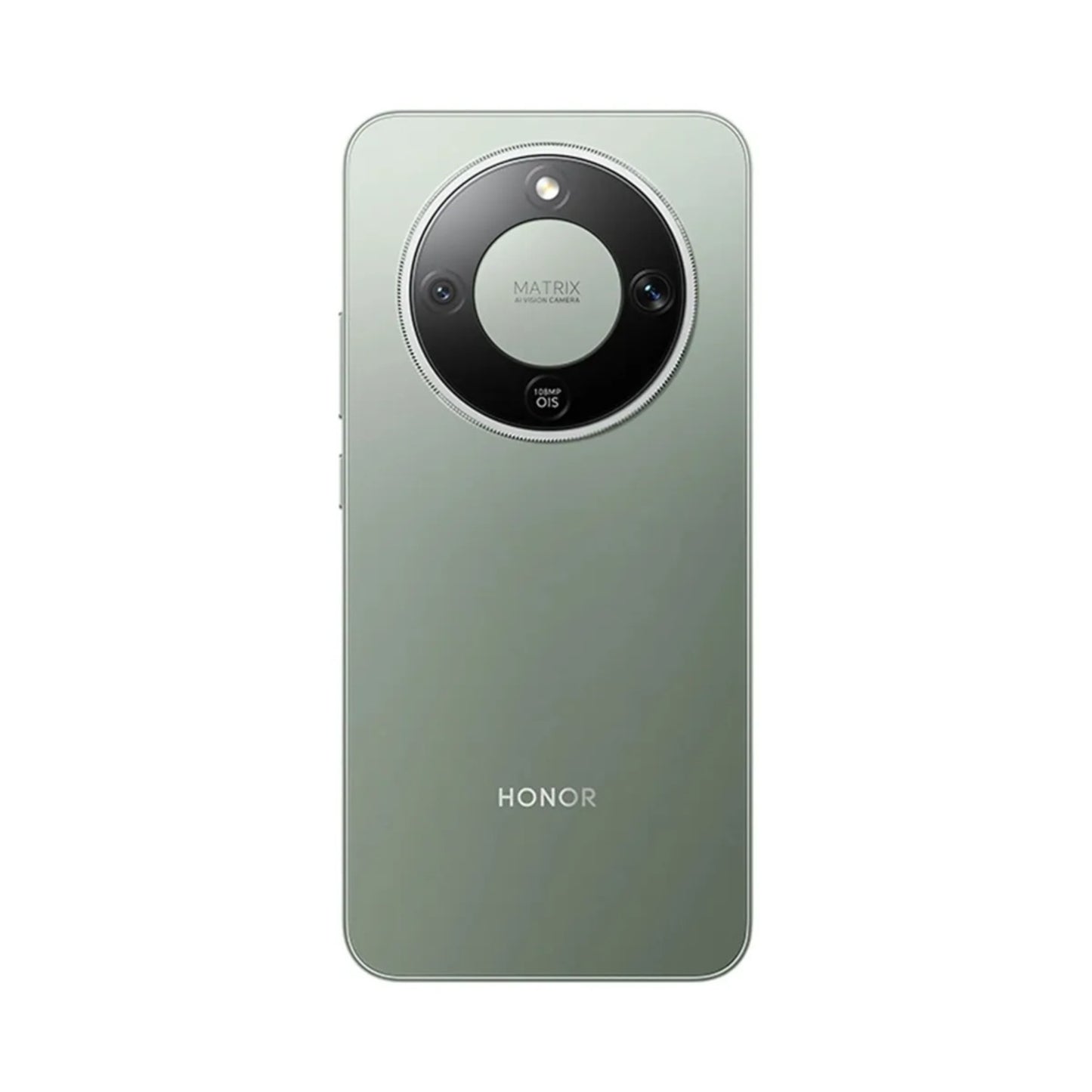 smartphone honor verde mate, vista trasera con cámara de calidad