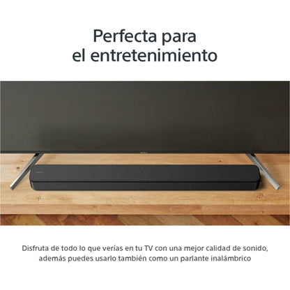 Barra de sonido Bluetooth Sony LL05 en negro para mejorar la calidad de audio y entretenimiento