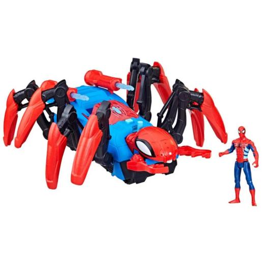 juguete arácnido rojo y azul de Spider-Man, figura de acción incluido
