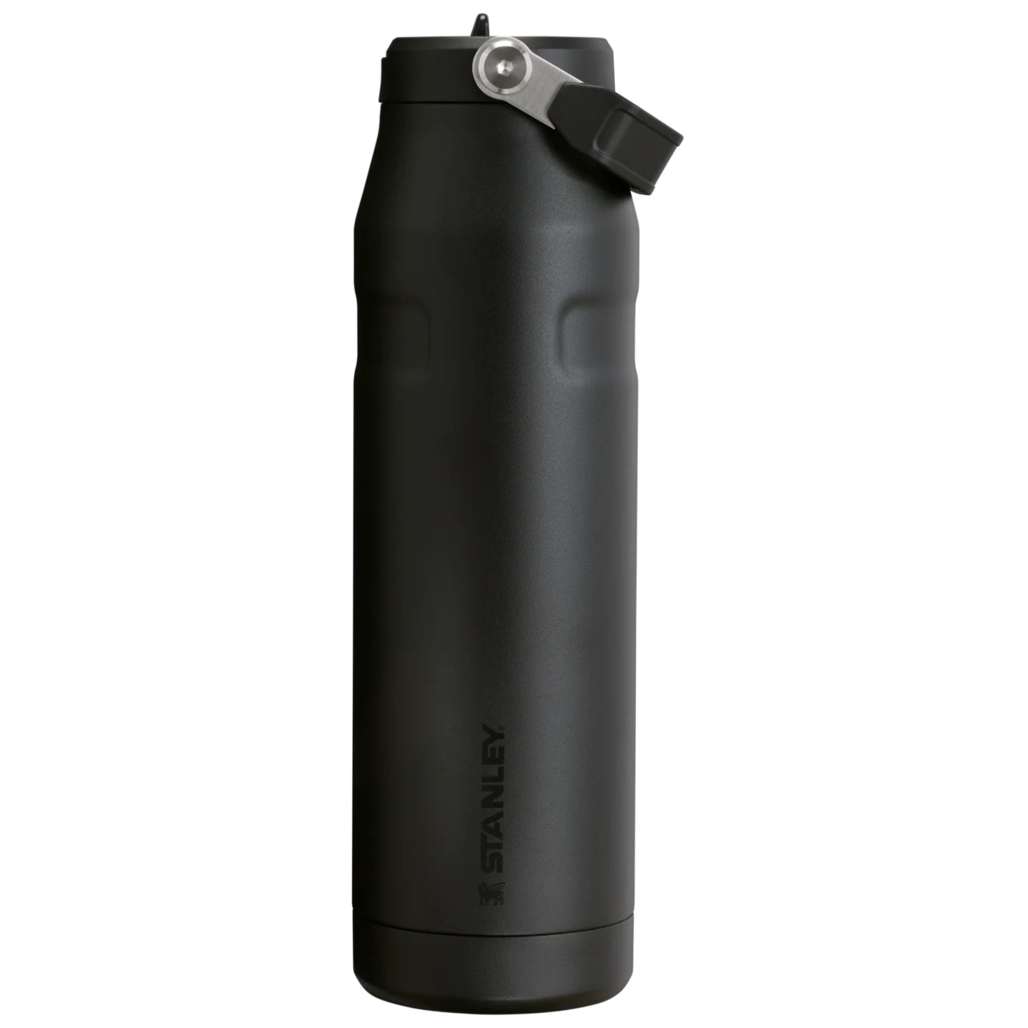 Termo Stanley IceFlow Negro 36oz con tapa a prueba de derrames y diseño elegante