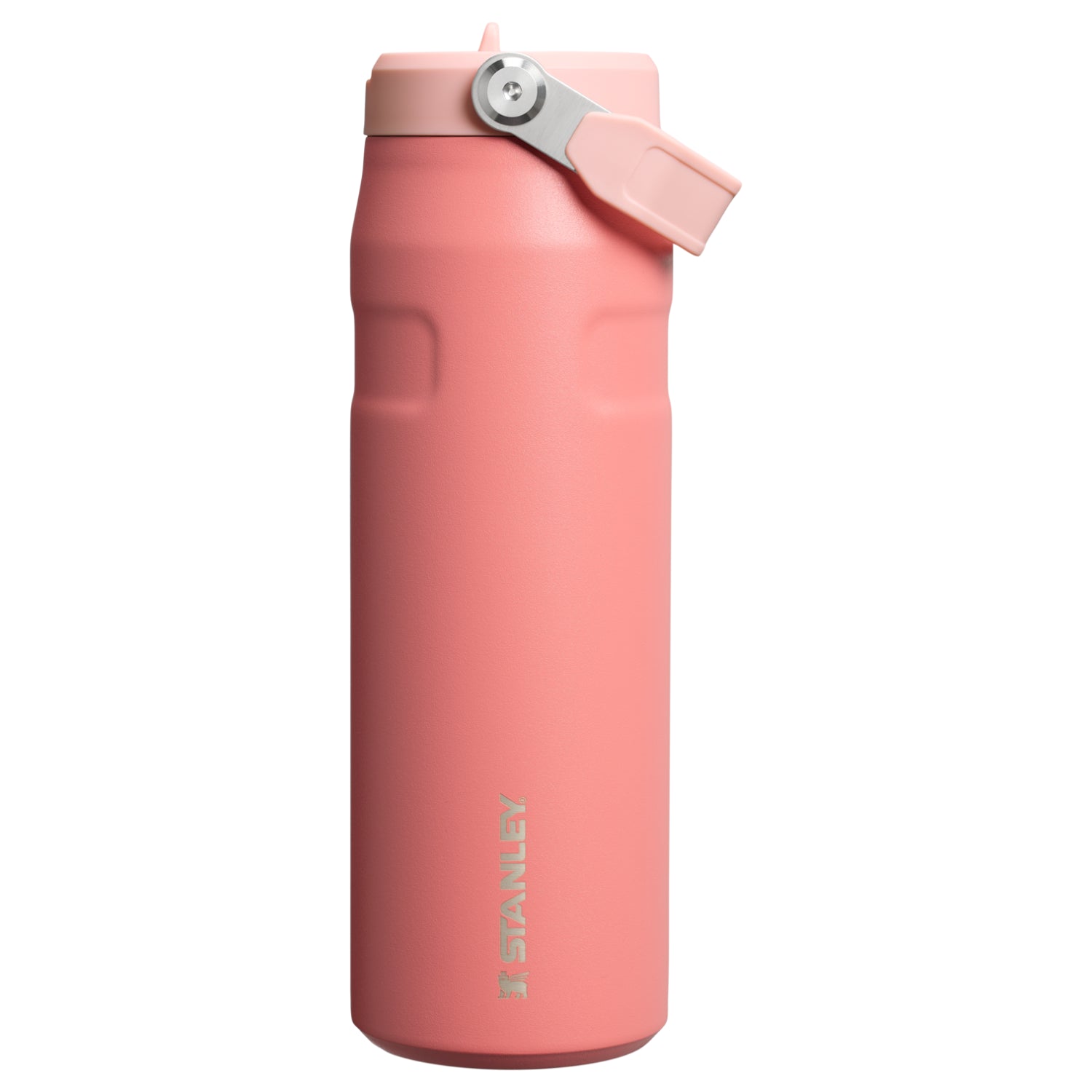 Termo Stanley AeroLight FlipStraw 24oz en color rosa con tapa a prueba de derrames y diseño ergonómico