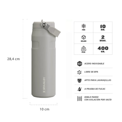 Termo Stanley AeroLight FlipStraw de acero inoxidable con capacidad para 10 horas frías