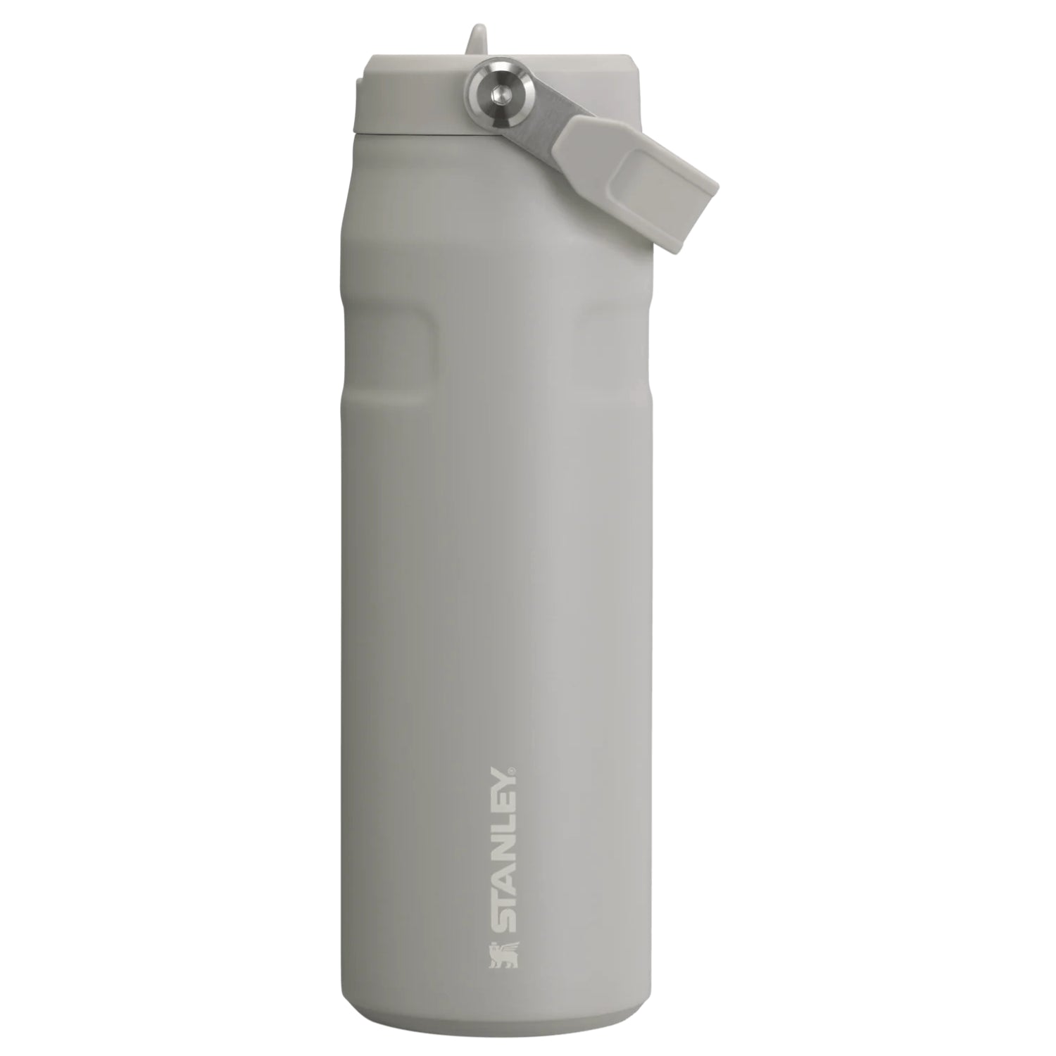 Termo Stanley AeroLight FlipStraw en color gris con tapa de fácil acceso y diseño elegante