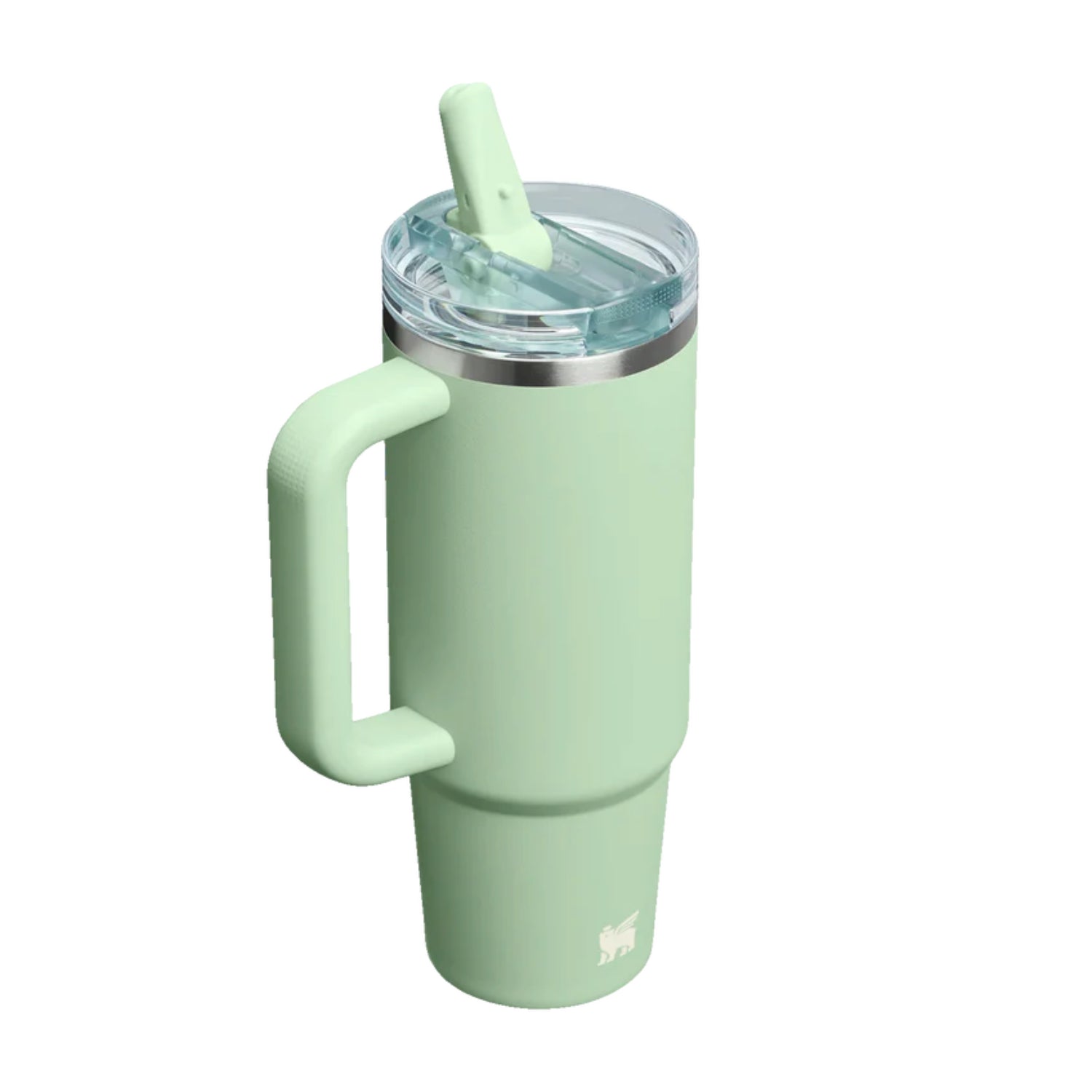 Vaso Stanley Quencher ProTour 30oz en verde menta con tapa y sorbete para bebidas frías
