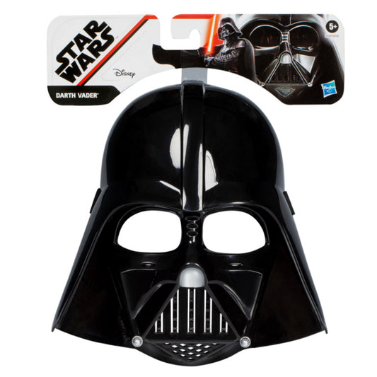 Máscara Darth Vader negra, juguete de acción para fans de Star Wars