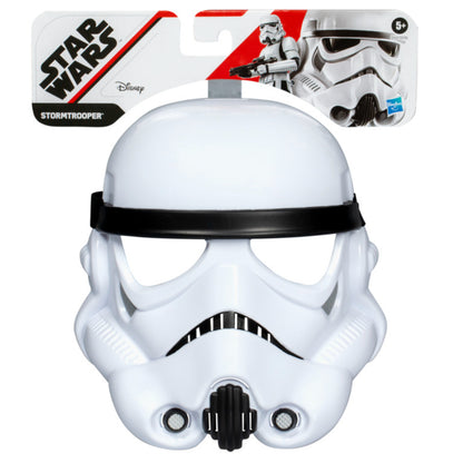 Máscara blanco Stormtrooper de Star Wars, ideal para juegos de acción