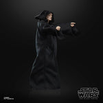 Figura Star Wars de un Sith encapuchado en color negro, con brazos extendidos