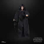 Figura Star Wars del Emperador Palpatine en túnica negra con bastón