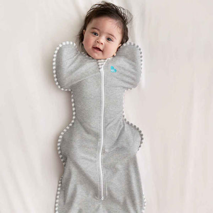 LOVE TO DREAM SWADDLE UP 0.2T ALGODÓN GRIS MEDIANO