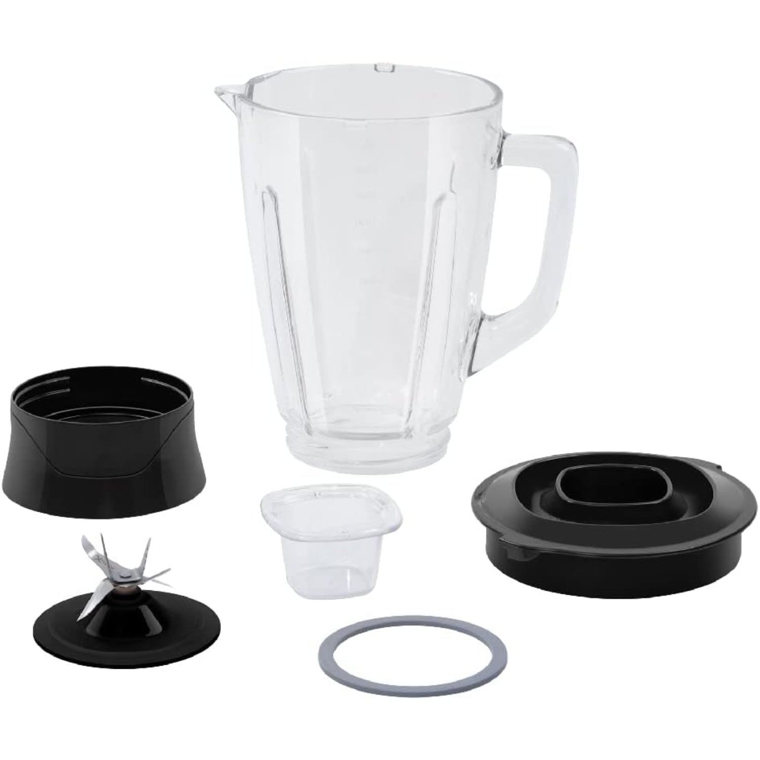 Accesorios de licuadora Tefal InfinyForce XL 10 velocidades, incluyendo jarra y tapas variadas