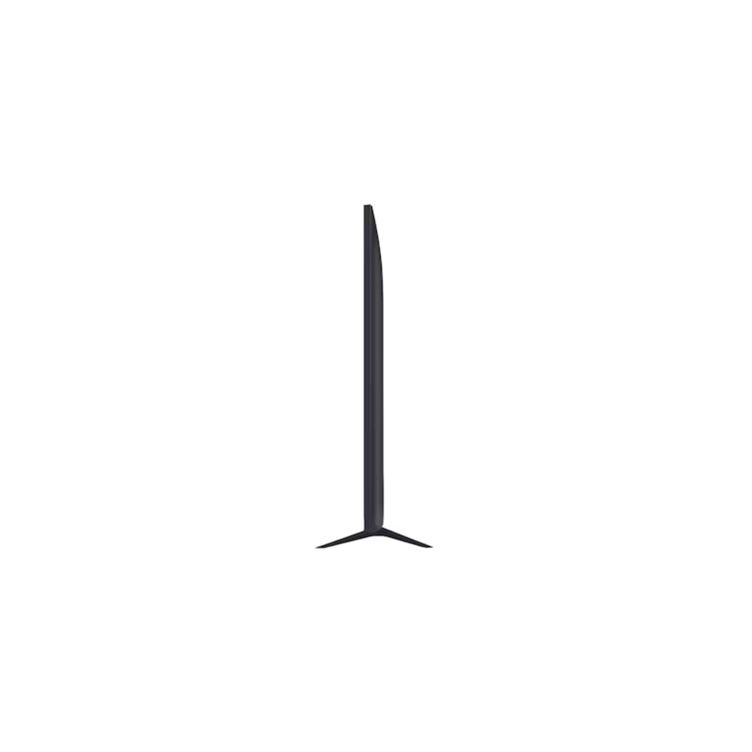 televisor 4k LG, vista lateral, diseño delgado y moderno